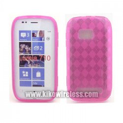 Gel Case  for Nokia Lumia 710(Pink)